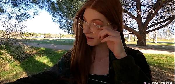  Real Teens - PAWG Redhead Jane Rogers Dicked Down During Porn Casting